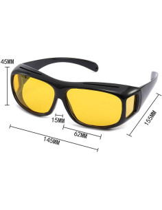 Gafas UV400 HD Polarizadas para Conducir de Noche 2