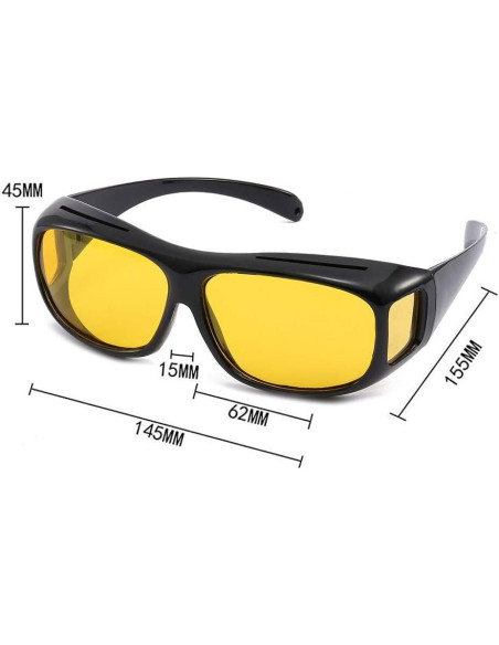 Gafas UV400 HD Polarizadas para Conducir de Noche