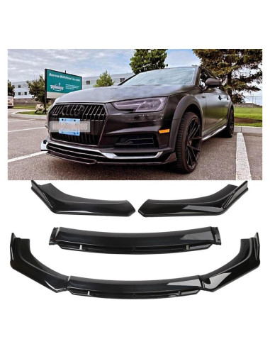 Labio de Parachoques Delantero Universal DREAMOTOR 4 Piezas