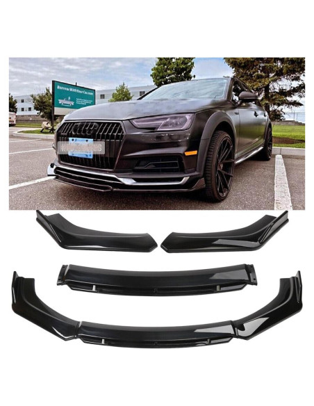 Labio de Parachoques Delantero Universal DREAMOTOR 4 Piezas