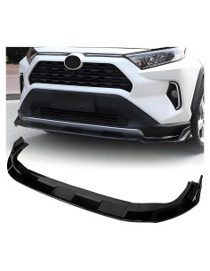 Alerón Frontal PENSUN para Toyota RAV4 2019-2024 Negro Brillante