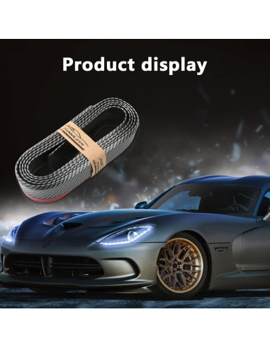 Lip de Parachoques Frontal Yonput 2.5M Fibra de Carbono Negro