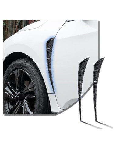 Ventilaciones Laterales de Guardabarros Miytsya 2 PCS ABS Carbono