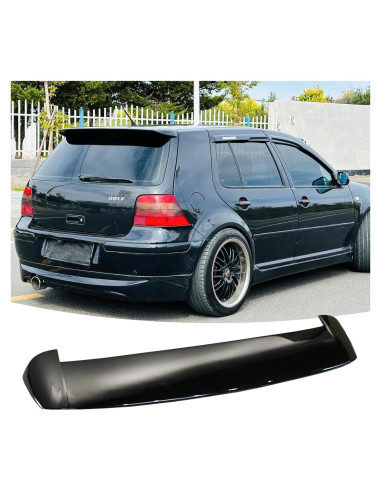 Alerón Trasero Volkswagen GTI Golf MK4 1999-2006 Negro Brillante