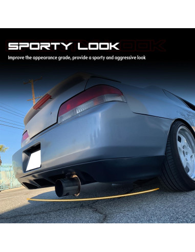 Difusor de Labio Trasero MagicDrift para Honda Prelude 1997-2001