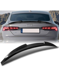 Alerón Trasero de Fibra de Carbono W-POWER para Audi A5/S5 2017-2021 2