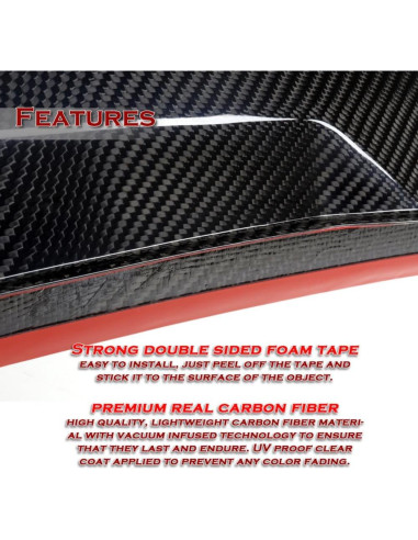 Alerón Trasero de Fibra de Carbono W-POWER para Audi A5/S5 2017-2021