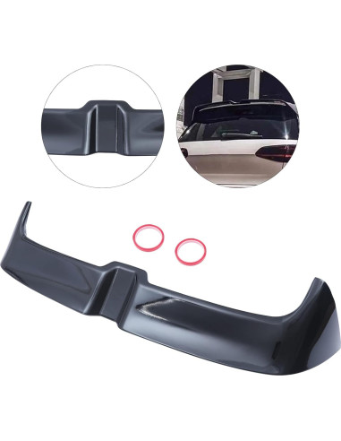 Alerón Trasero Negro para Techo VW Golf Mk7/Gti 2015-2019