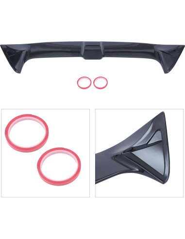 Alerón Trasero Negro para Techo VW Golf Mk7/Gti 2015-2019