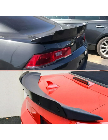 Spoiler Trasero Chevrolet Camaro 2010-2013 BEOC Negro Mate