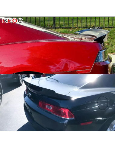 Spoiler Trasero Chevrolet Camaro 2010-2013 BEOC Negro Mate