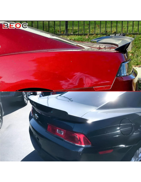 Spoiler Trasero Chevrolet Camaro 2010-2013 BEOC Negro Mate