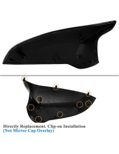 Cubiertas de Espejo Lateral AeroBon de Fibra de Carbono para BMW F80 M3 F82 M4 F83 M4 2