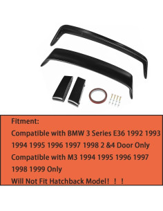 Alerón Trasero Ombialo para BMW Serie 3 E36 1992-1998 M3 2