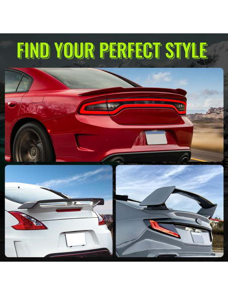 Alerón trasero HYPER GLORY para BMW E46 2000-2006 fibra carbono