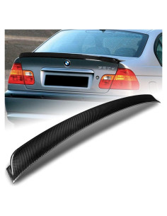Alerón trasero de fibra de carbono Q1-Tech para BMW E46 4 puertas
