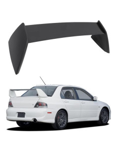 Alerón Trasero ALEGE para Mitsubishi Lancer 2002-2007 ABS Negro