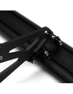 Alerón Trasero Ajustable Areyourshop 135CM Aluminio Negro 2