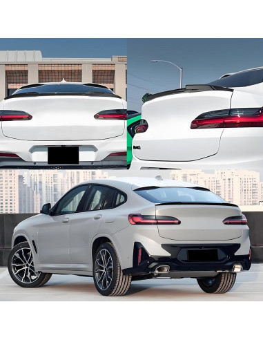 Alerón Trasero KHK G02 Negro Brillante para BMW X4 2018-2025