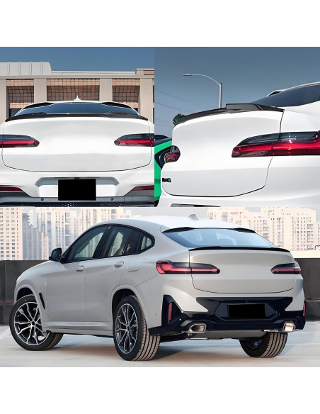 Alerón Trasero KHK G02 Negro Brillante para BMW X4 2018-2025