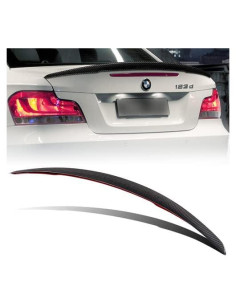 Alerón trasero fibra de carbono HK5 estilo P para BMW E82 2007-2013