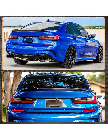 Alerón de Maletero de Fibra de Carbono MCARCAR para BMW G20 G80 M3 2019-2025