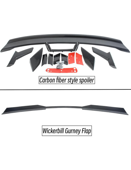 Alerón Trasero Ford Mustang S650 2024-2025 Estilo Carbono