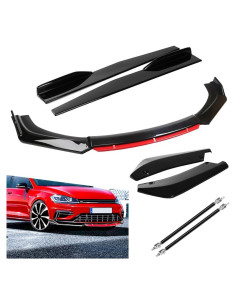 Spoiler Labio Frontal Universal Evargc + Extensión 2M + Difusor 48CM