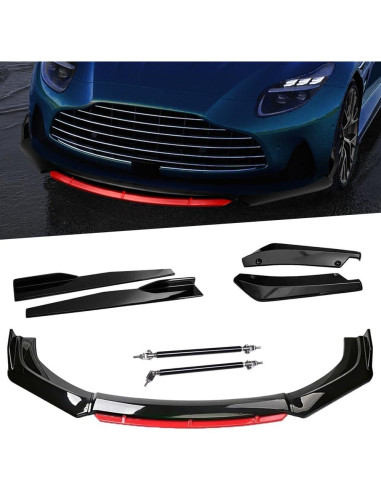 Spoiler Labio Frontal Universal Evargc + Extensión 2M + Difusor 48CM