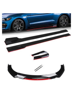 Kit de Carrocería Universal ABS - Spoiler y Difusor para Coches