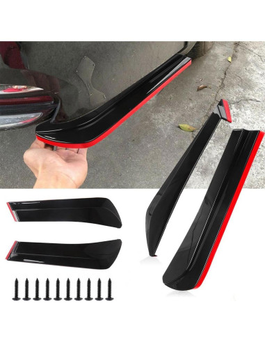 Kit de Carrocería Universal ABS - Spoiler y Difusor para Coches