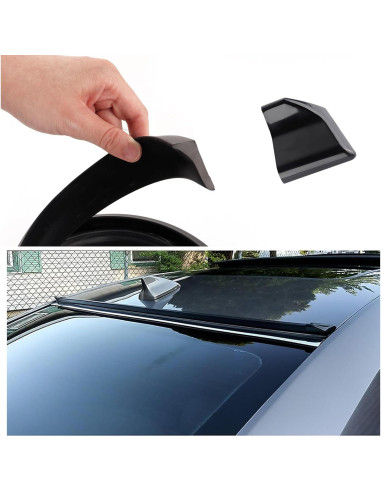 Alerón Trasero 3D Cortable Salior 1.49m PVC Negro/Fibra Carbono