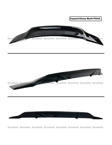 Alerón Trasero Duckbill Highkick Audi A3 S3 RS3 2014-2020 Negro