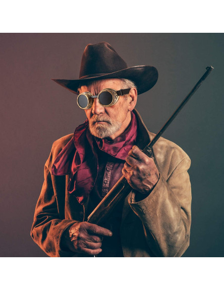 Gafas Steampunk Vintage 6 Pcs para Mujeres Góticas