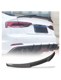 Spoiler Trasero de Fibra de Carbono JC SPORTLINE para Audi A5 S5 2017-2024