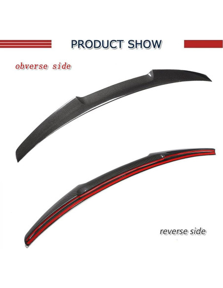 Spoiler Trasero de Fibra de Carbono JC SPORTLINE para Audi A5 S5 2017-2024