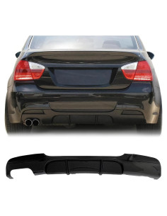Difusor Trasero BMW M-Sport E90 E91 E92 E93 2005-2012 Doble Salida