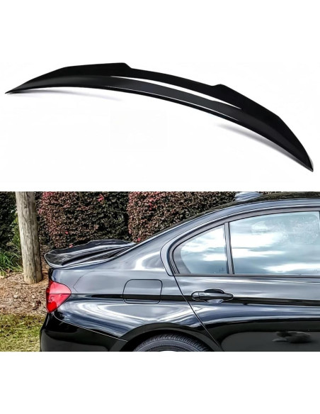 Spoiler Trasero BMW F30 2012-2018 y F80 M3 2014-2019 Negro