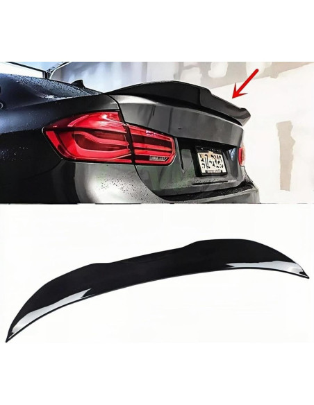 Spoiler Trasero BMW F30 2012-2018 y F80 M3 2014-2019 Negro
