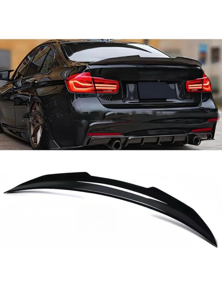 Spoiler Trasero BMW F30 2012-2018 y F80 M3 2014-2019 Negro