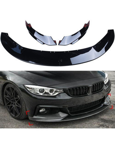 Kit de Spoiler Frontal MUCO para BMW 4 Series M Sport 2014-2020