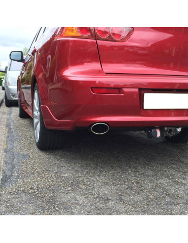 Labio de Parachoques Trasero IKON MOTORSPORTS para Mitsubishi Lancer 2008-2015