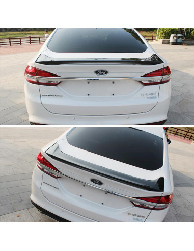 Alerón trasero Ford Fusion 2013-2020 ABS negro brillante