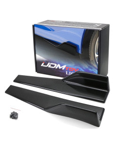 Alas Laterales Traseras Universales iJDMTOY Fibra Carbono 45cm