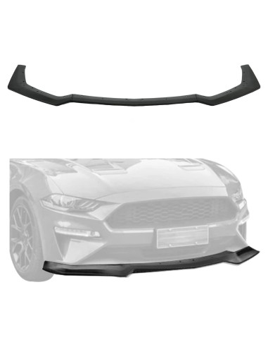 Labio Divisor Parachoques Frontal KUAFU para Ford Mustang 2018-2023