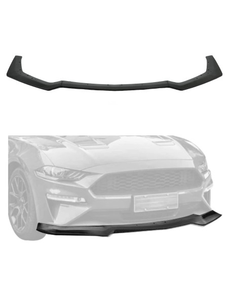 Labio Divisor Parachoques Frontal KUAFU para Ford Mustang 2018-2023