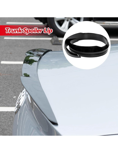 Spoiler Trasero Universal AUTOXBERT 45" Negro Brillante