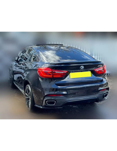 Alerón trasero negro brillante BMW X6 F16 F86 2015-2019
