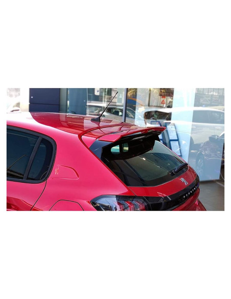 Alerón Trasero Peugeot 208 II HB 5 Puertas 2019- PU Sin Pintar