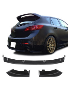 Labio de Parachoques Trasero GT-Speed para Mazda 3 2010-2013